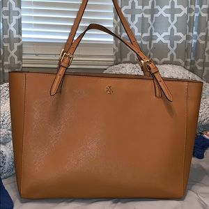 Brown Tory Burch tote
